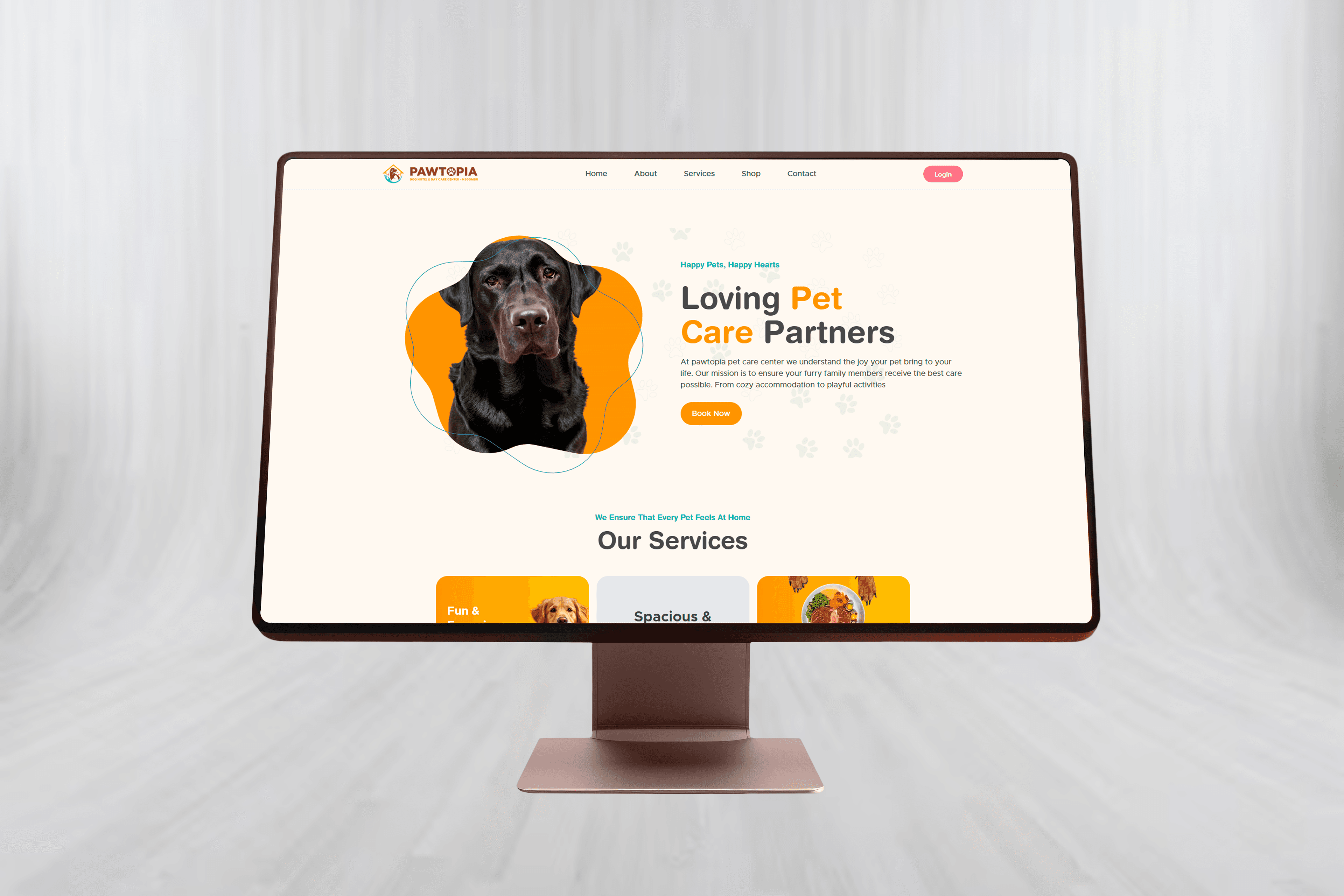 Pawtopia - Petcare Management System